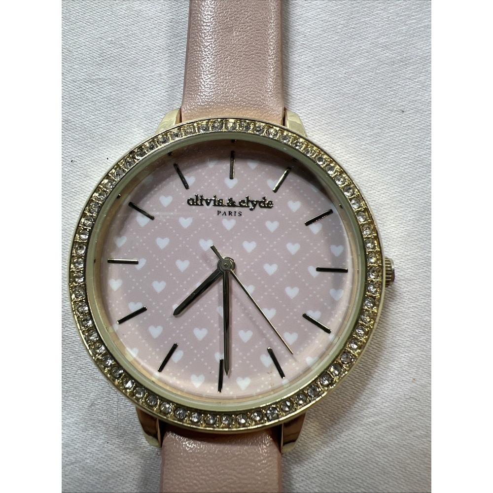 Alivia & Clyde Light Pink Women's Watch